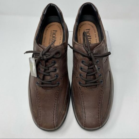 NWT Men’s Hotter Comfort “Lance” Brown ShoeSZ 11 - Picture 13 of 14